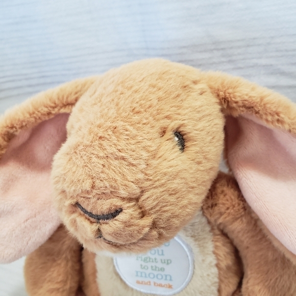 Guess How Much I Love You Nutbrown Hare 7" Plush Stuffed Animal Embroidered 2018 - Picture 2 of 11